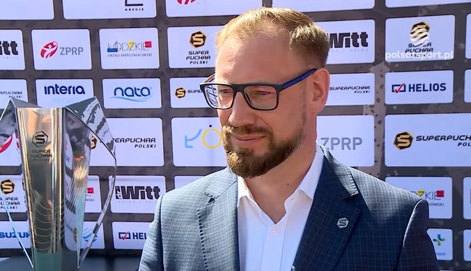 Piotr Należyty: Waga Superpucharu Polski rośnie bardzo mocno. WIDEO