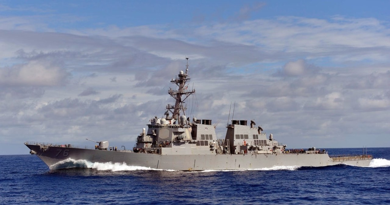 Incydent na Morzu Południowochińskim. Chińczycy mieli przepędzić amerykański okręt