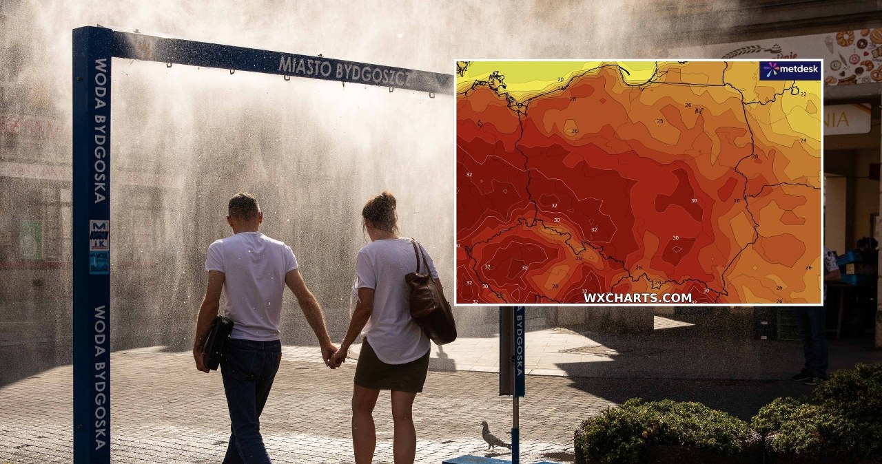 Rozgrzane powietrze wpadnie do Polski. Będzie ponad 30 stopni