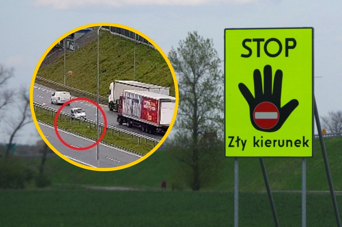 Jechał pod prąd, inni kierowcy uciekali. O krok od tragedii na ekspresówce