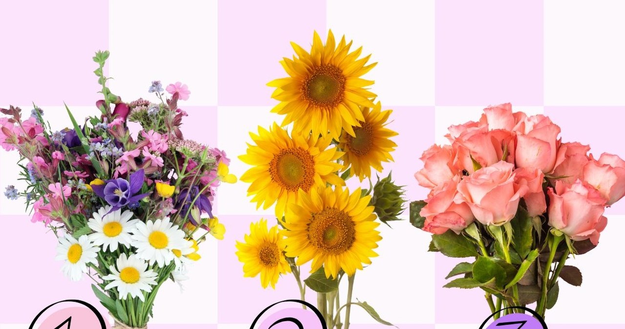 Słoneczniki czy róże? Wybór może ujawnić twoją prawdziwą naturę