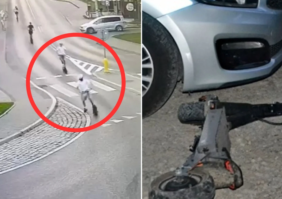 Policjanci z myślenickiej drogówki mieli ręce pełne roboty - w ciągu zaledwie jednego dnia zatrzymali kilku nastolatków na hulajnogach elektrycznych, którzy popełnili szereg wykroczeń. Niektóre z pojazdów były tak przerobione, by mogły osiągać prędkości nawet 70-80 km/h. Wszystkie sprawy trafią teraz do sądu rodzinnego.