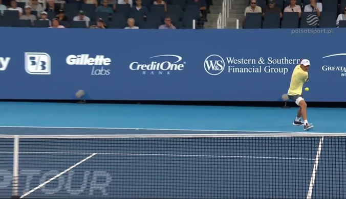Brandon Nakashima - Alexander Zverev. Skrót meczu. WIDEO