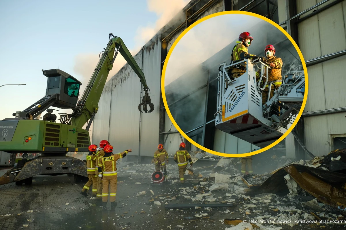 Ok. 120 strażaków pracuje obecnie na miejscu pożaru hali w Kawlach w powiecie kartuskim na Pomorzu. "Spaleniu uległo ok. 3000 metrów kwadratowych. Wprowadzamy ciężki sprzęt burzący, żeby wchodzić w głąb hali" - relacjonował w rozmowie z RMF FM st. kpt. Jakub Friedenberger - rzecznik prasowy pomorskiej straży pożarnej. Nadal nie odnaleziono strażaka, z którym utracono kontakt w czasie akcji. 