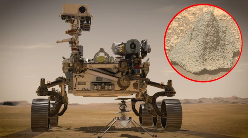 Niezwykłe odkrycie na Marsie. Łazik NASA znalazł "hełm"