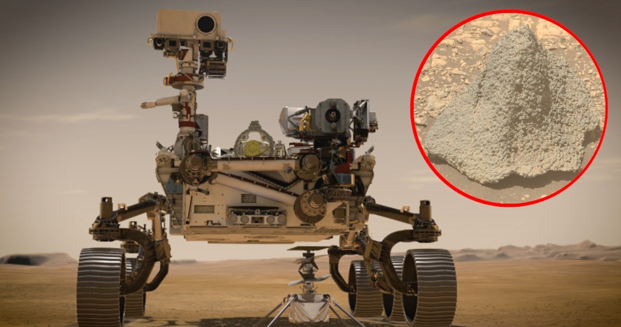 Niezwykłe odkrycie na Marsie. Łazik NASA znalazł "hełm"