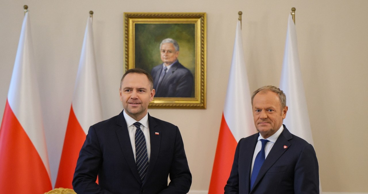 wiadomości,aktualności,Interia Donald Tusk w Pałacu Prezydenckim. Spotkanie się z Karolem Nawrockim