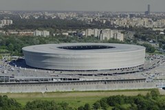 Polska z góry: Stadiony