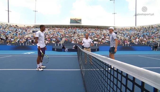 Jannik Sinner - Felix Auger-Aliassime. Skrót meczu. WIDEO