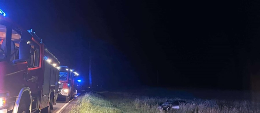 Mężczyzna i dziecko zginęli wieczorem po zderzeniu dwóch samochodów w miejscowości Wozławki koło Bisztynka w woj. warmińsko-mazurskim. Sprawca uciekł, został zatrzymany przez policję.       