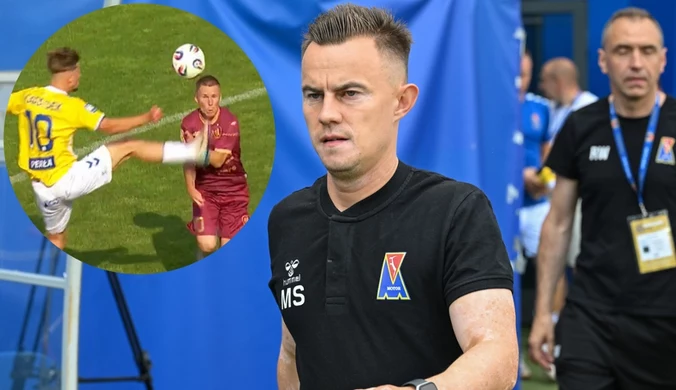 To był moment. Brutalny faul i czerwona kartka, co za fatalny debiut