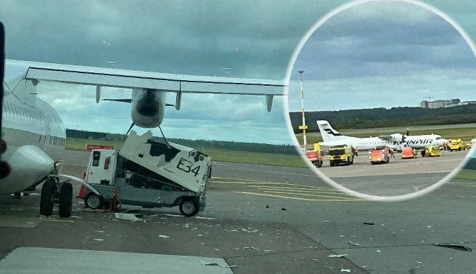 Chwile grozy w samolocie do Gdańska. Pasażerowie ewakuowani