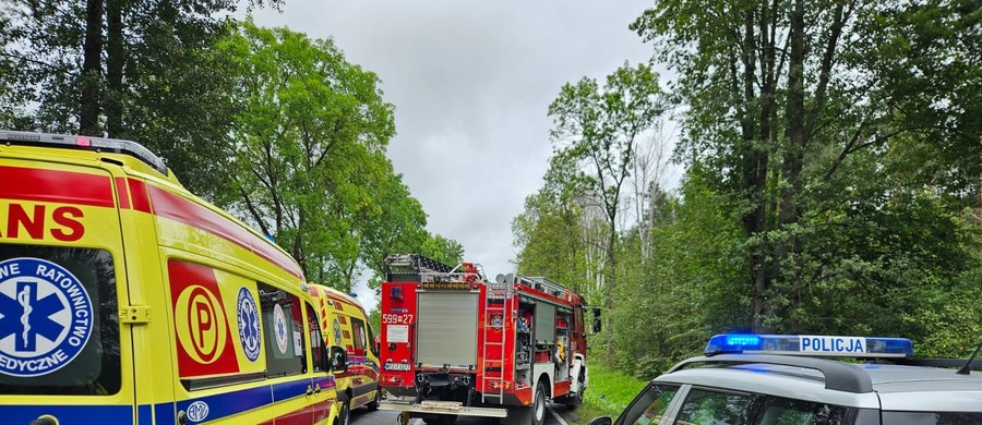 Cztery osoby zginęły w wypadku na drodze krajowej nr 57 w miejscowości Opaleniec w woj. mazowieckim. Zderzyły się tam dwa pojazdy: cysterna i osobówka. 