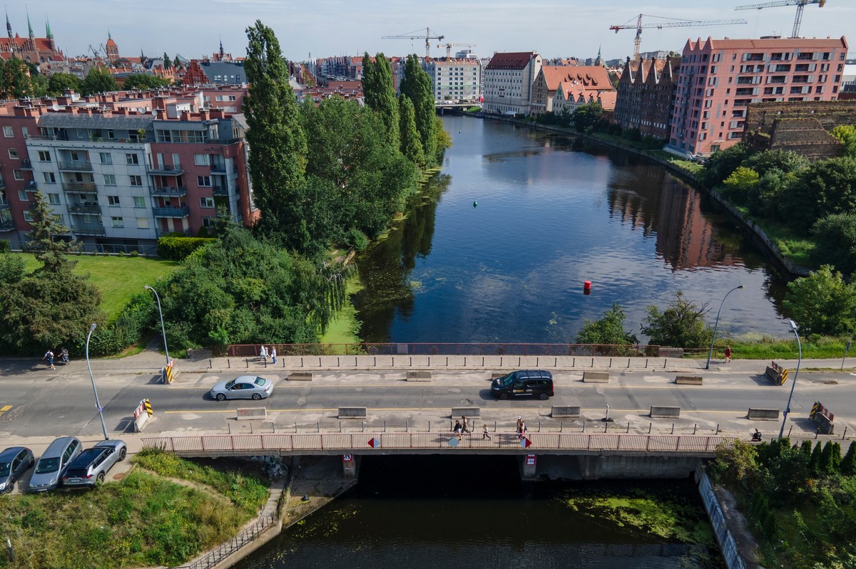 Remont Mostu Popielnego w Gdańsku. Sprawdź objazdy w Śródmieściu