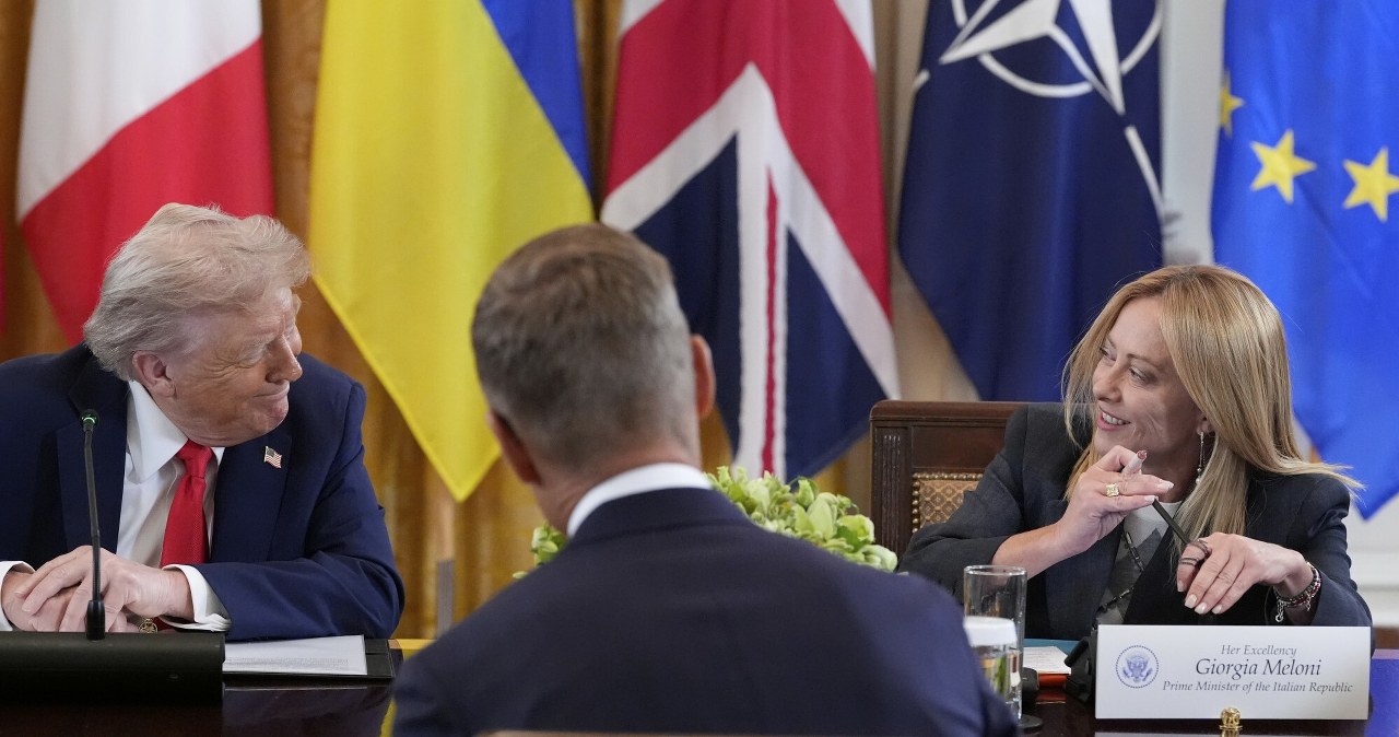 wiadomości,aktualności,Interia Donald Trump idzie za głosem Giorgi Meloni. Największa wygrana szczytu w Waszyngtonie