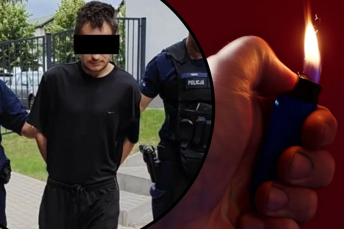 Dożywotnie więzienie grozi zatrzymanemu przez policję 33-latkowi z gminy Obsza na Lubelszczyźnie. Mężczyzna w nocy podpalił łóżko, na którym spał jego ojciec. W ten sposób naraził na niebezpieczeństwo zdrowie i życie również innych mieszkańców domu - w tym dwójki małych dzieci. 