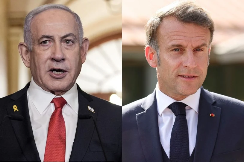 Wrze między Netanjahu a Macronem. Paryż oburzony listem z Izraela