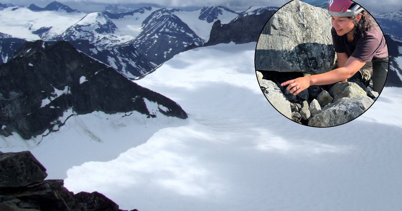 Odsłonił to topniejący lodowiec. Unikat na skalę światową