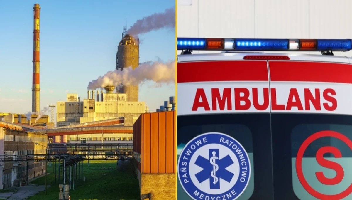 Tragiczny wypadek na terenie zakładów chemicznych w Policach (woj. zachodniopomorskie). Dwóch pracowników spadło z dużej wysokości. Jeden z nich zginął.