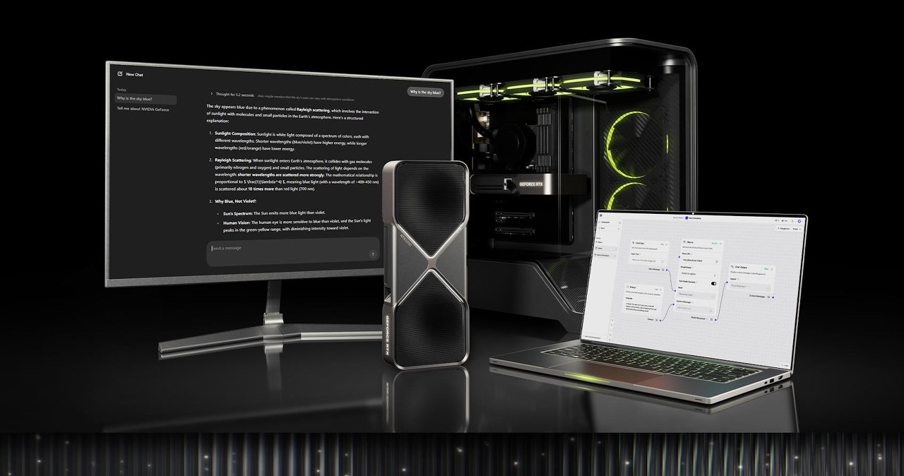 NVIDIA i OpenAI rewolucjonizują sztuczną inteligencję - wszystko dzięki kartom GeForce RTX