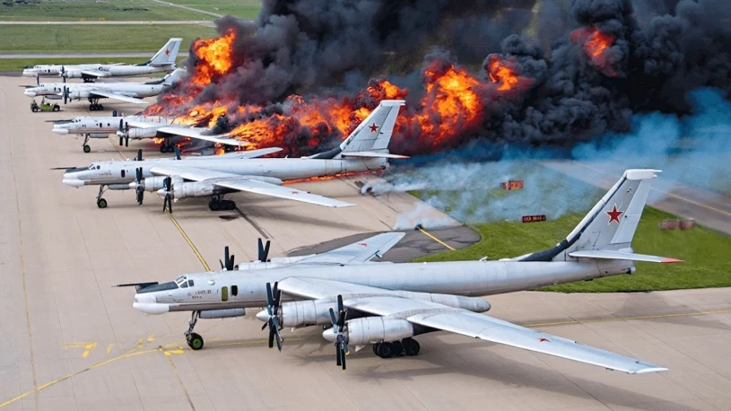 Dziesiątki zniszczonych bombowców i spadek ataków na Ukrainę