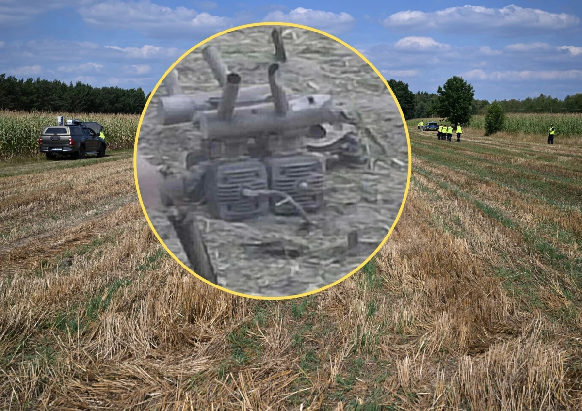 ​Na największym zachowanym elemencie drona, który eksplodował w miejscowości Osiny (woj. lubelskie), ujawniono napis "prawdopodobnie w języku koreańskim" - poinformował szef Prokuratury Okręgowej w Lublinie prok. Grzegorz Trusiewicz. Jak podkreślił, z powodu dużej skali zniszczeń urządzenia wybuchowego nie ma możliwości jednoznacznego określenia, skąd pochodzi bezzałogowiec i jakiej jest produkcji. Oględziny miejsca będą kontynuowane w czwartek.