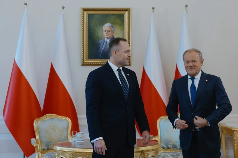 Szłapka o kulisach rozmowy Tuska z Nawrockim. "To był element uzgodnień "