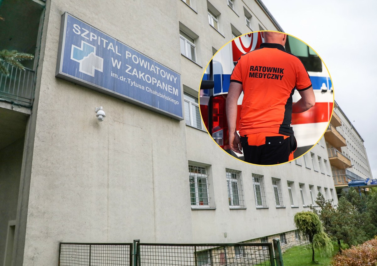Uderzał pięściami, szarpał i kopał. Jest finał ataku na ratowników w Zakopanem