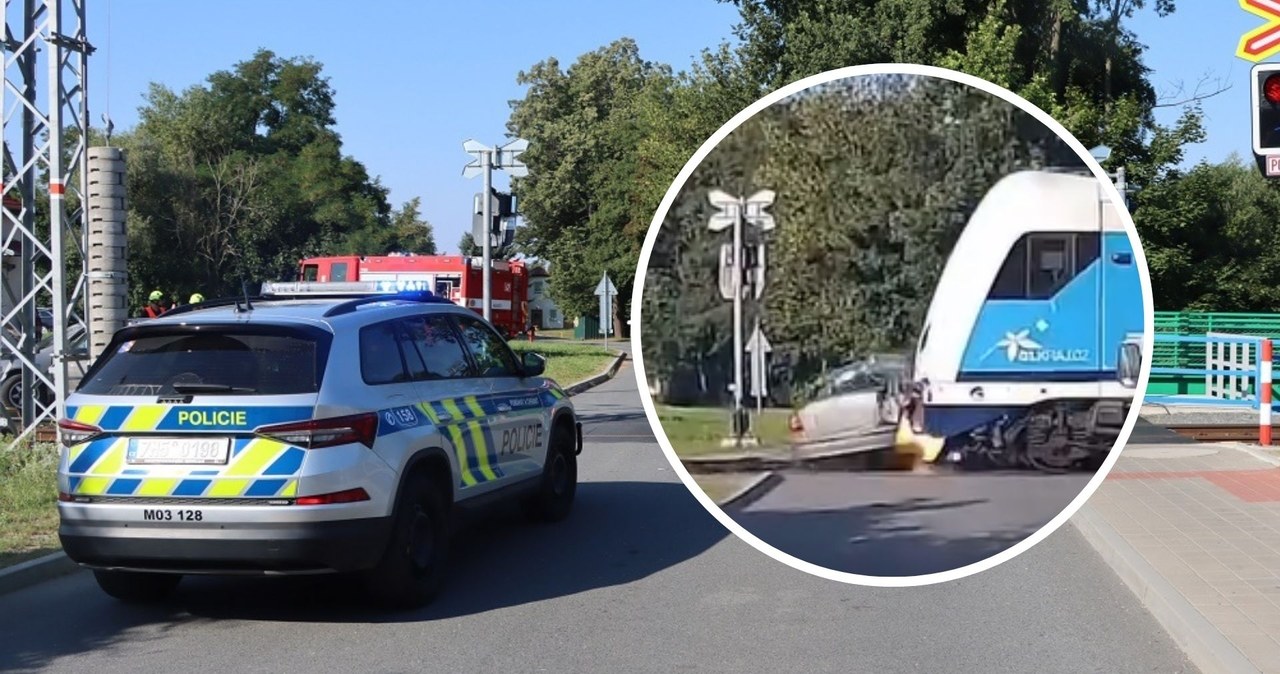 wiadomości,aktualności,Interia Dramatyczny finał pościgu. Uciekinier wjechał pod pociąg, jest nagranie