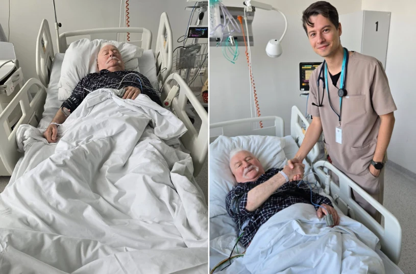 Wałęsa trafił do szpitala i przeszedł operację. "Usunęli, co niepotrzebne"