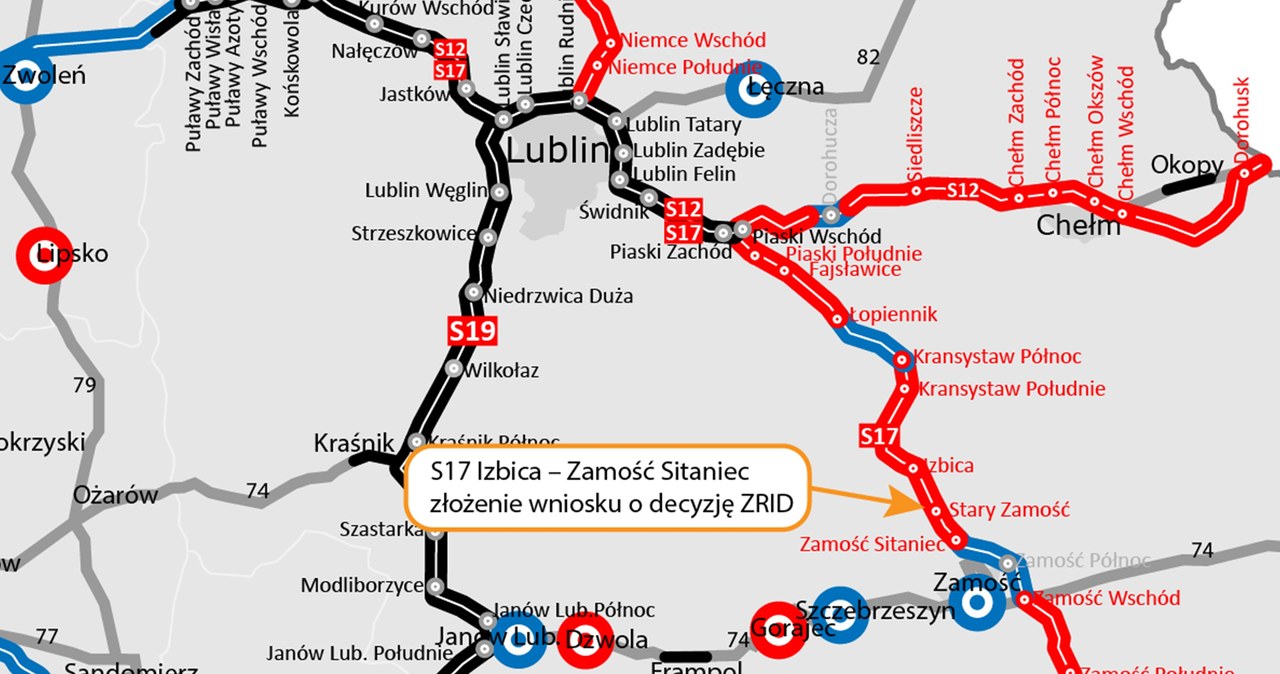 wiadomości,aktualności,Interia Droga S17 coraz bliżej. Ułatwi podróż z Warszawy w kierunku Ukrainy