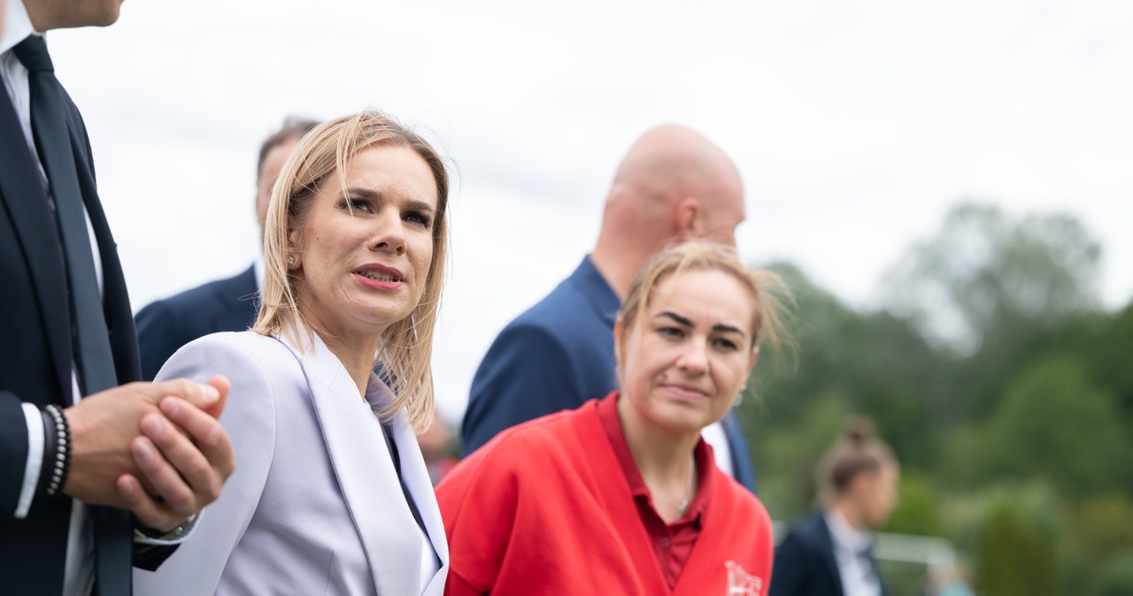 Marta Nawrocka poszła śladami męża. Niespodziewane spotkanie z Niną Patalon wiadomości,aktualności,Interia Marta Nawrocka poszła śladami męża. Niespodziewane spotkanie z Niną Patalon