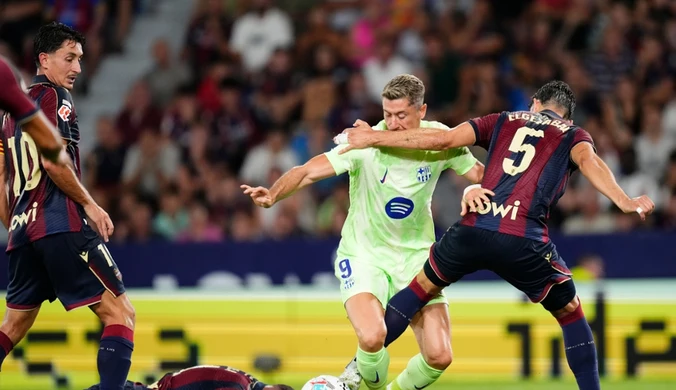 Barca potrzebowała trzech minut. Decydujący cios po wejściu Lewandowskiego
