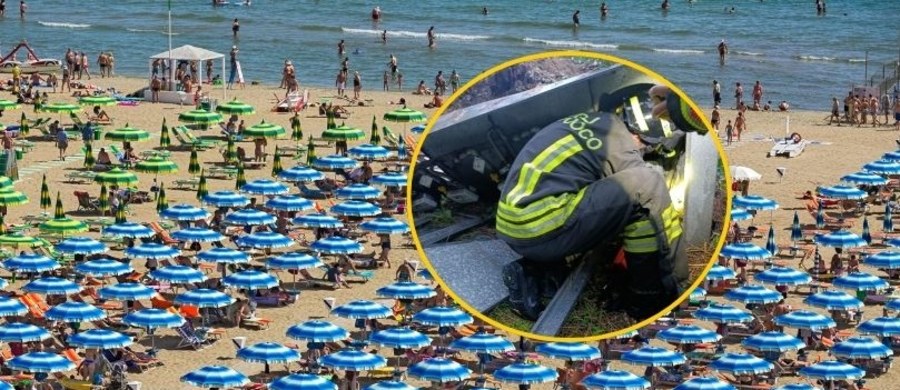 Gwałtowna burza w niedzielę nad ranem spowodowała zniszczenia w rejonie miast Rimini i Cervia na wybrzeżu we włoskim regionie Emilia-Romania. Ulice zamieniły się w potoki, zalane są tunele. Trwa usuwanie szkód na plażach nad Adriatykiem, gdzie przebywają dziesiątki tysięcy turystów.