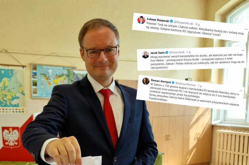 "Tusk na urlopie i Zabrze odbite". Polityczne komentarze po wyborach