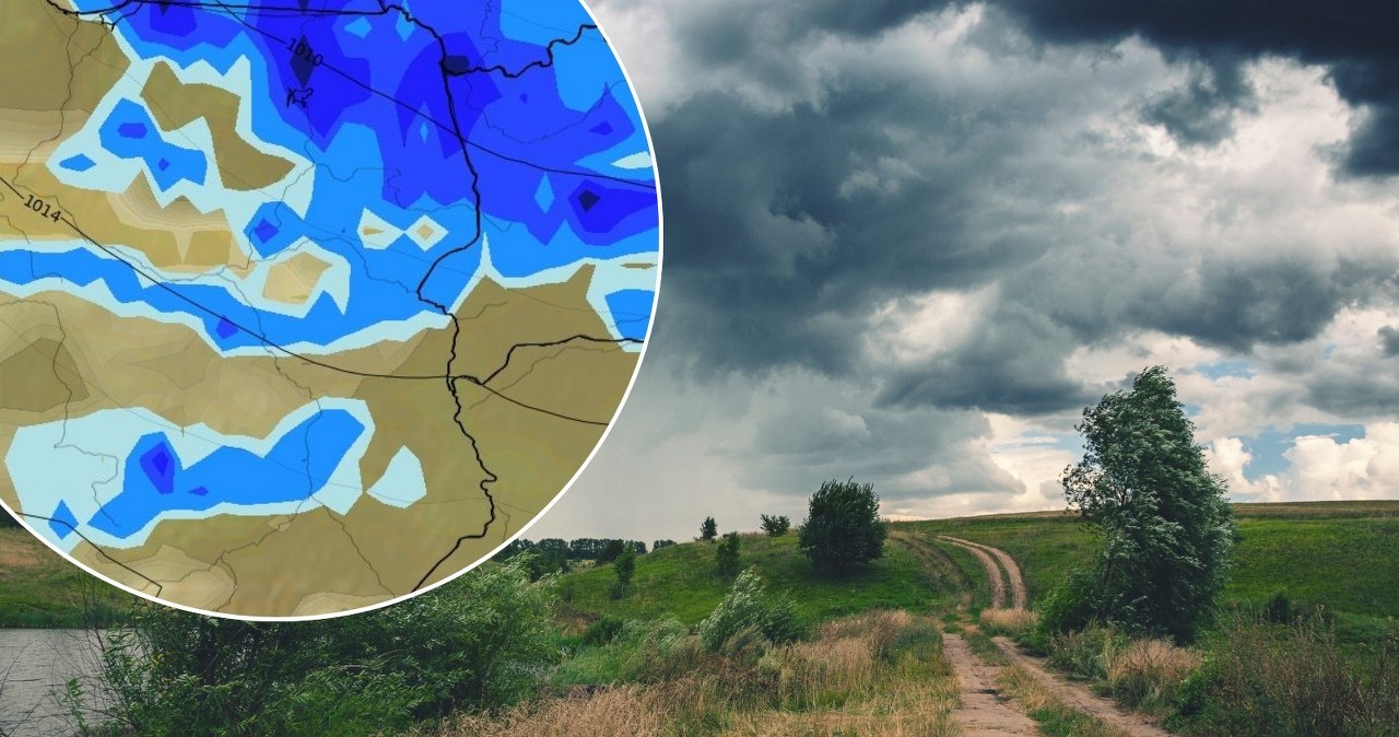 Nadciągają ciemne chmury. Nie zabraknie deszczu i burz