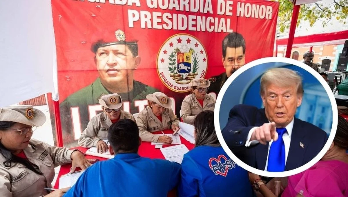 ​Tysiące osób odpowiedziało na wezwanie prezydenta Wenezueli Nicolasa Maduro stawiając się w Caracas jako ochotnicy do służbie w milicji. Jak informuje portal France 24, zapisy są prowadzone na stołecznych placach, w budynkach cywilnych i wojskowych, a nawet w pałacu prezydenckim. 