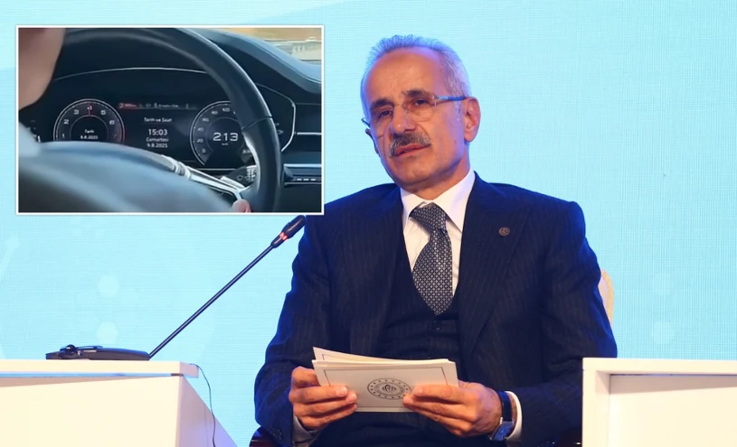 Minister transportu pędził 225 km/h po autostradzie. Sam pokazał nagranie