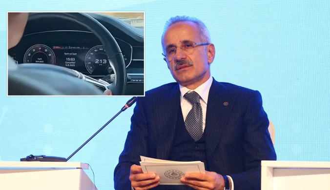 Minister transportu pędził 225 km/h po autostradzie. Sam pokazał nagranie