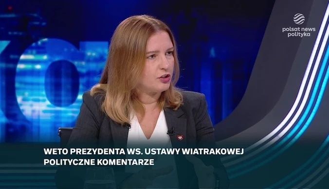 "Debata polityczna". Weto prezydenta wobec ustawy wiatrakowej