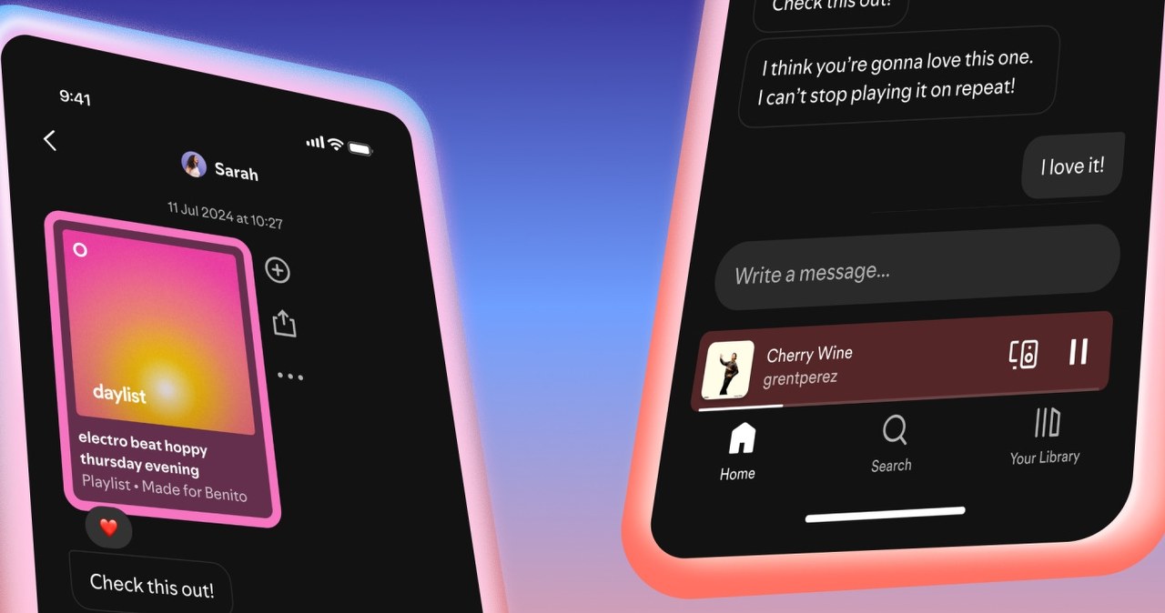 Takiej funkcji Spotify jeszcze nie było. Wyzwanie dla Messengera