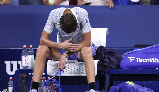 Atak furii Rosjanina na US Open, nadeszła kara. Amerykanie się nie wahali