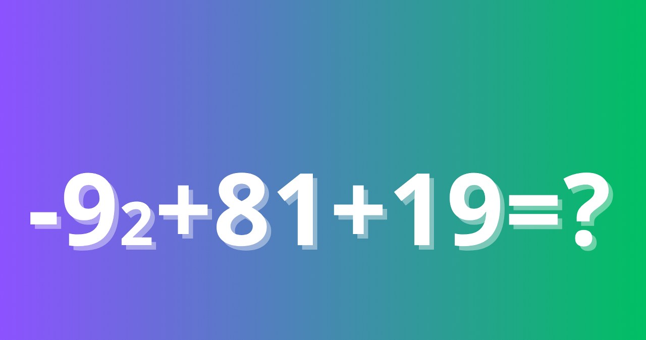 Podchwytliwa zagadka matematyczna. Jaki będzie wynik?