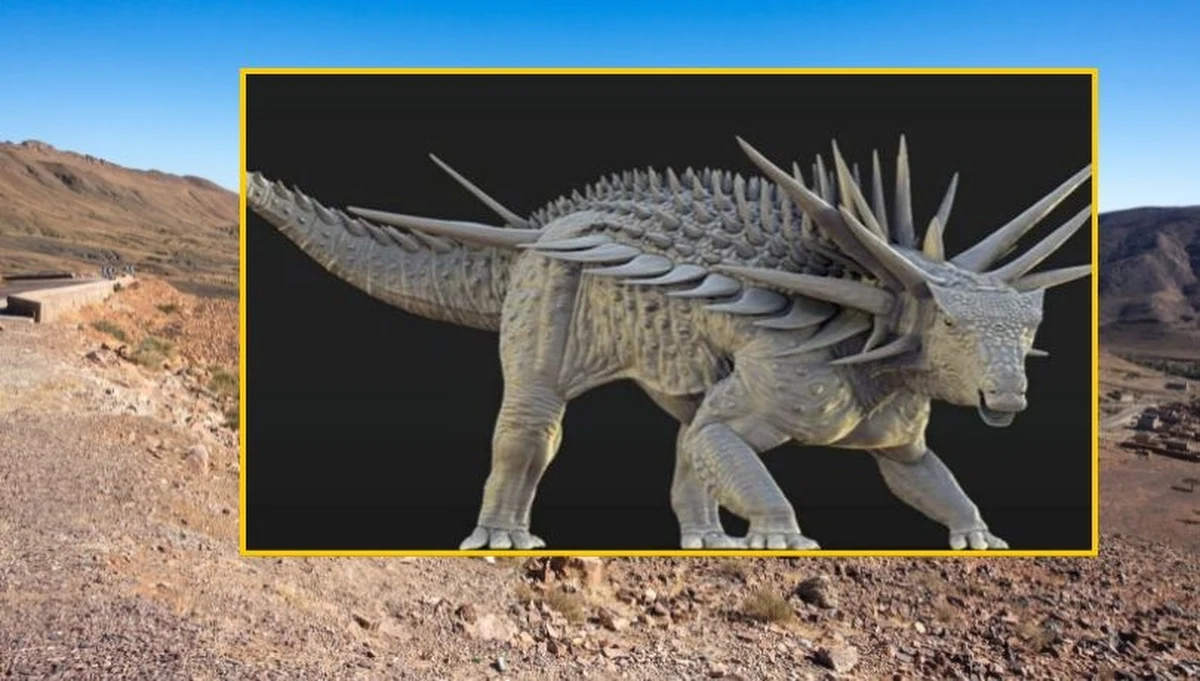 Skamieniałości niezwykle kolczastego dinozaura – to najnowsze odkrycie paleontologiczne z Maroka. Ten prehistoryczny opancerzony gad opisywany jest jako "punk rockowiec" swoich czasów.