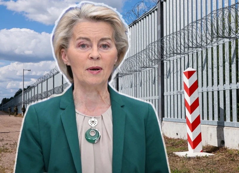 Von der Leyen przyjedzie na granicę polsko-białoruską. Znamy datę