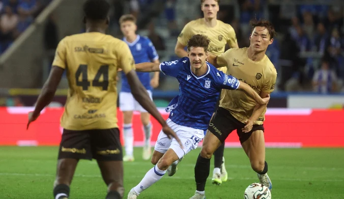Remis do przerwy, a później piękny gol. Lech marzył o cudzie, ma czego żałować