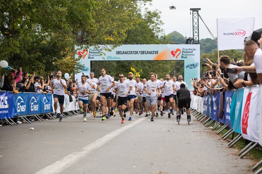 /foto: Poland Business Run 2022 na krakowskich Błoniach /