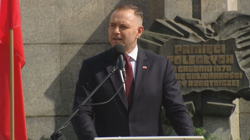 "Władza, która odrywa się od społeczeństwa". Nawrocki przemówił w Szczecinie