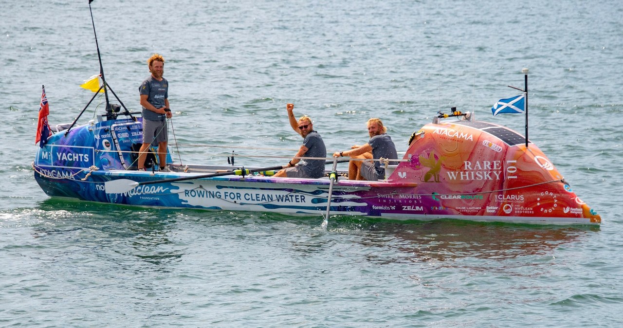 Rekordowe wiosłowanie przez Pacyfik. Zapisali się w historii