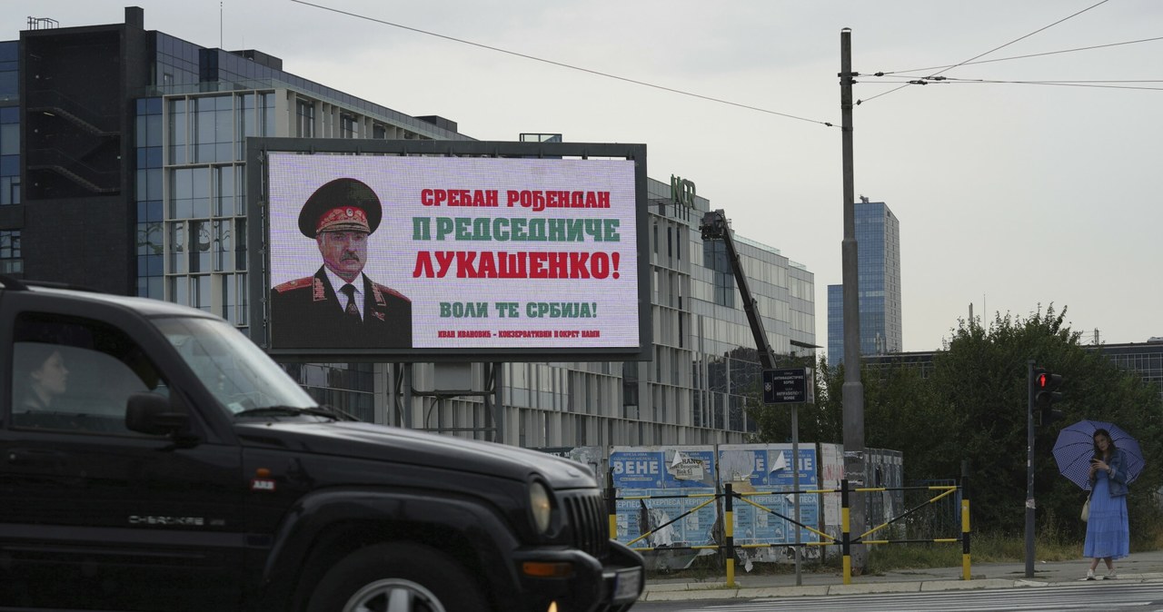 Billboardy z Alaksandrem Łukaszenką w europejskim kraju. wiadomości,aktualności,Interia Billboardy z Alaksandrem Łukaszenką w europejskim kraju.